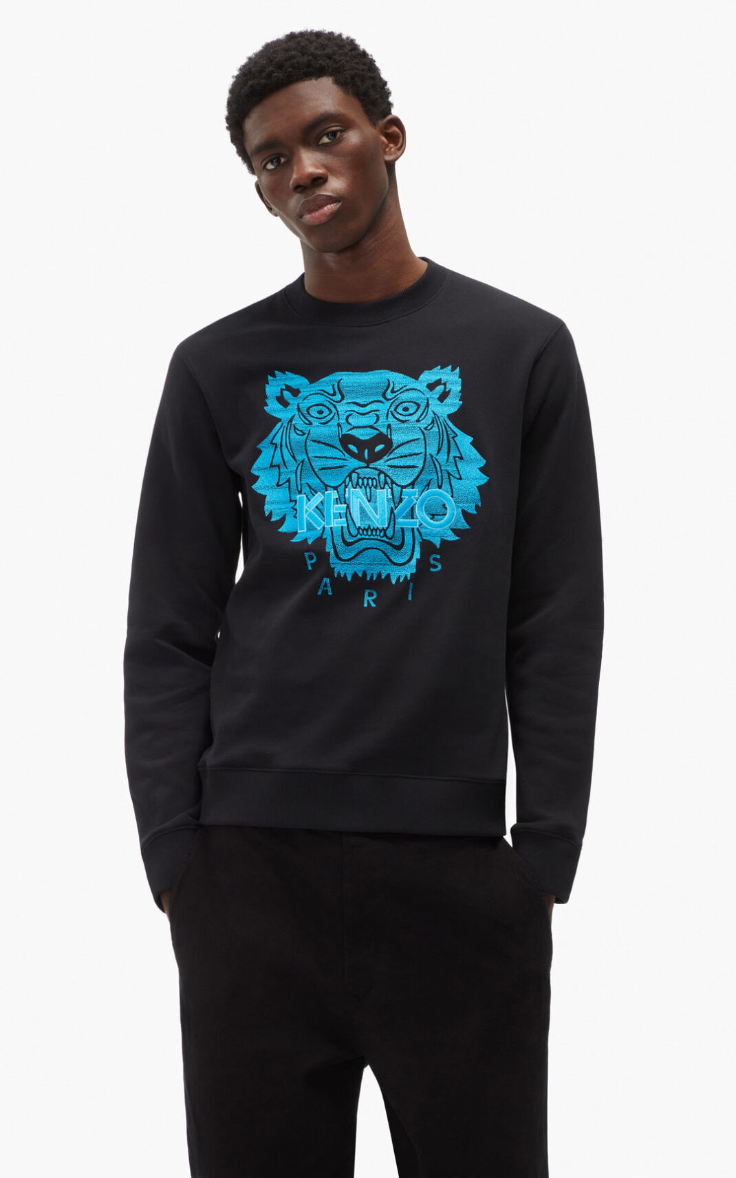 Sudadera Kenzo Tiger Hombre Negras - SKU.8305553